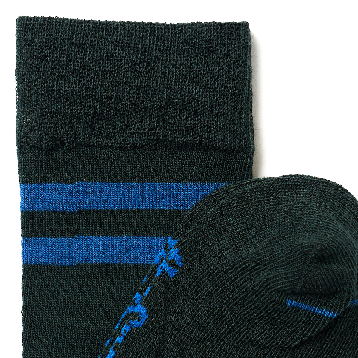 Journey merino sock with stripe