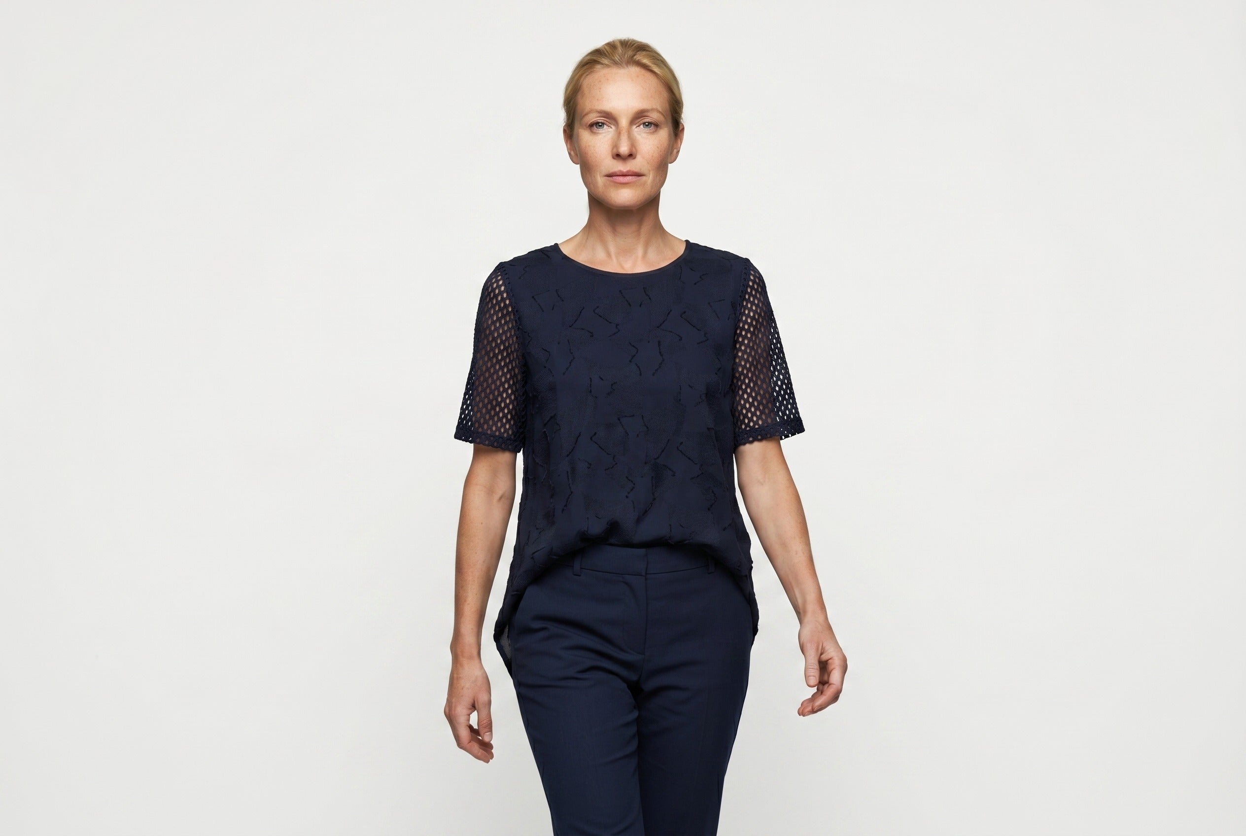 Japanese Textured Fabric Top
