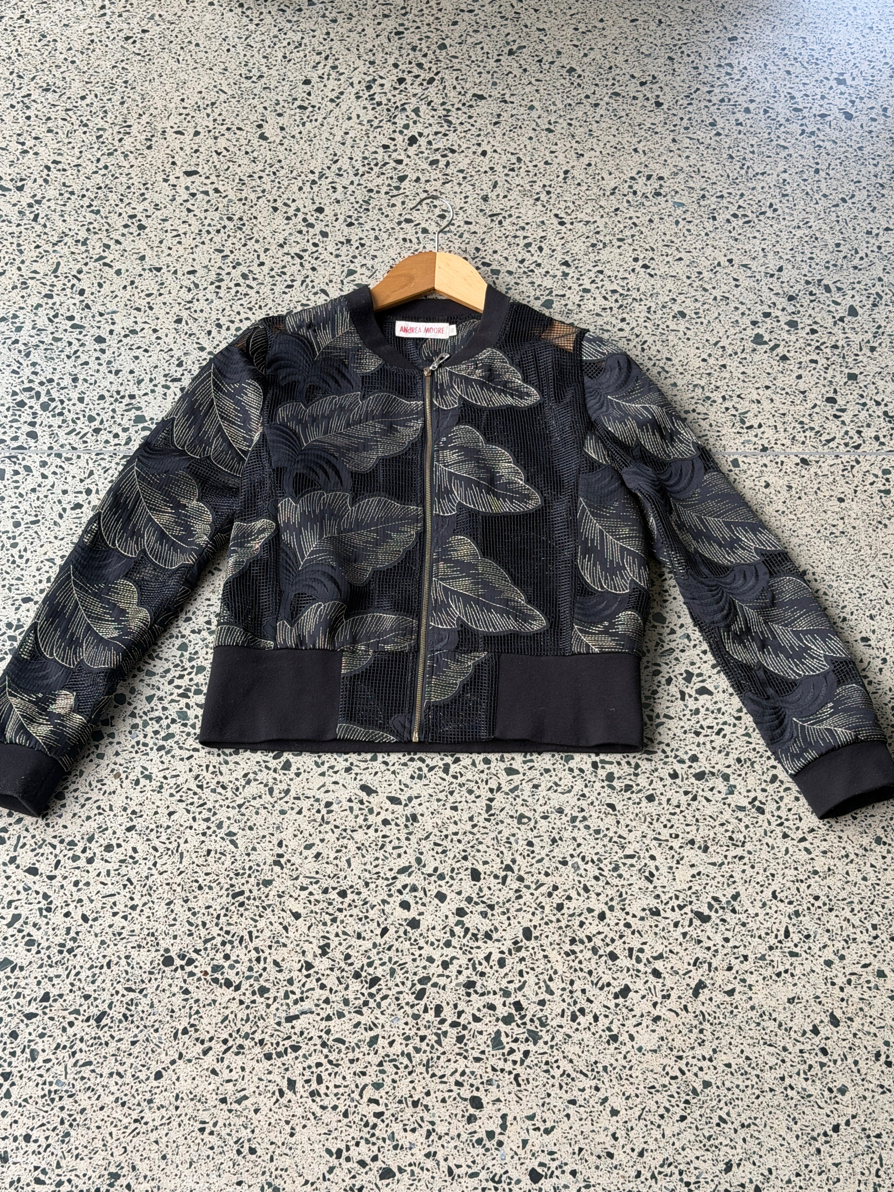 Embroidered Bomber Jacket