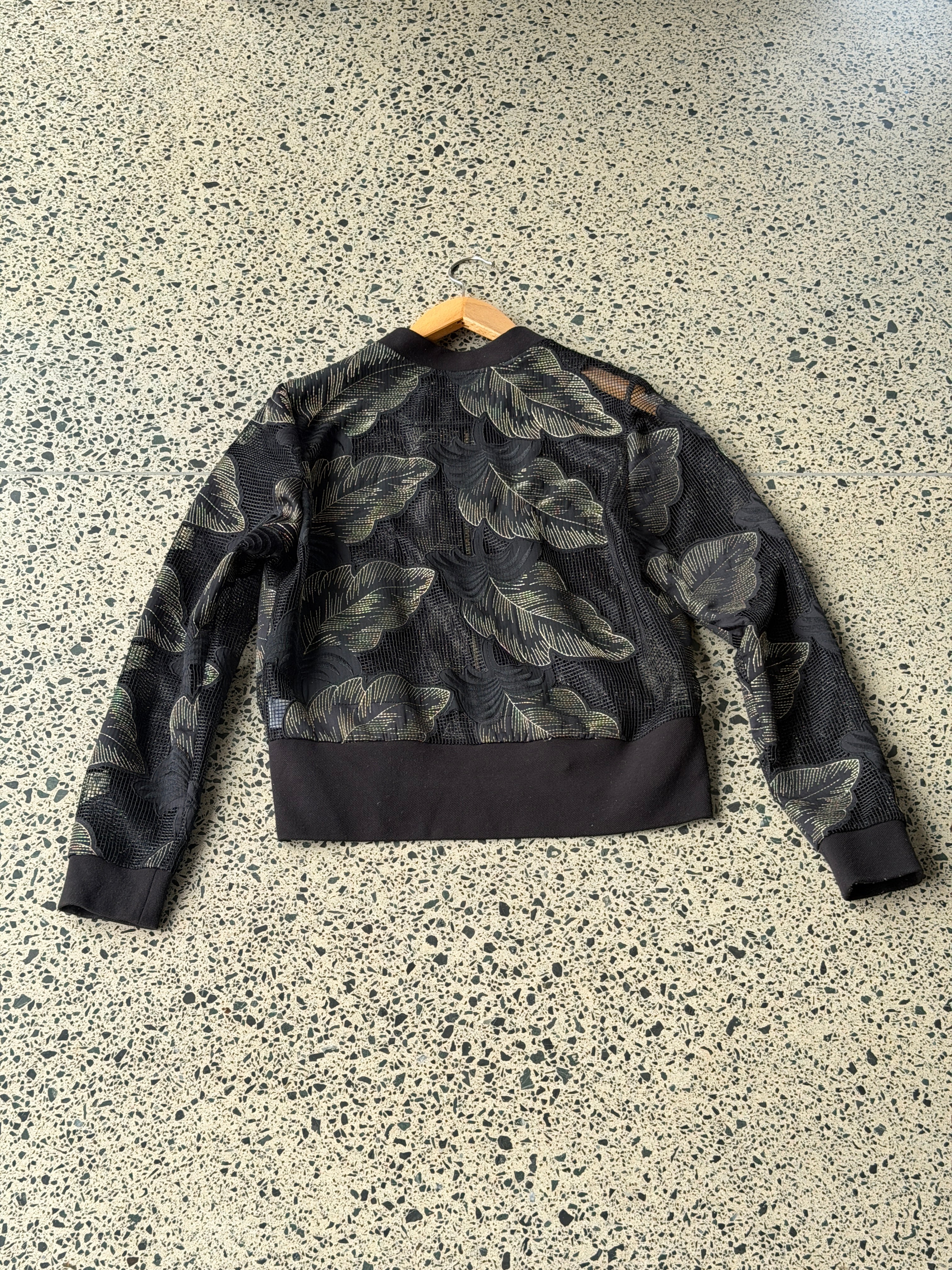 Embroidered Bomber Jacket