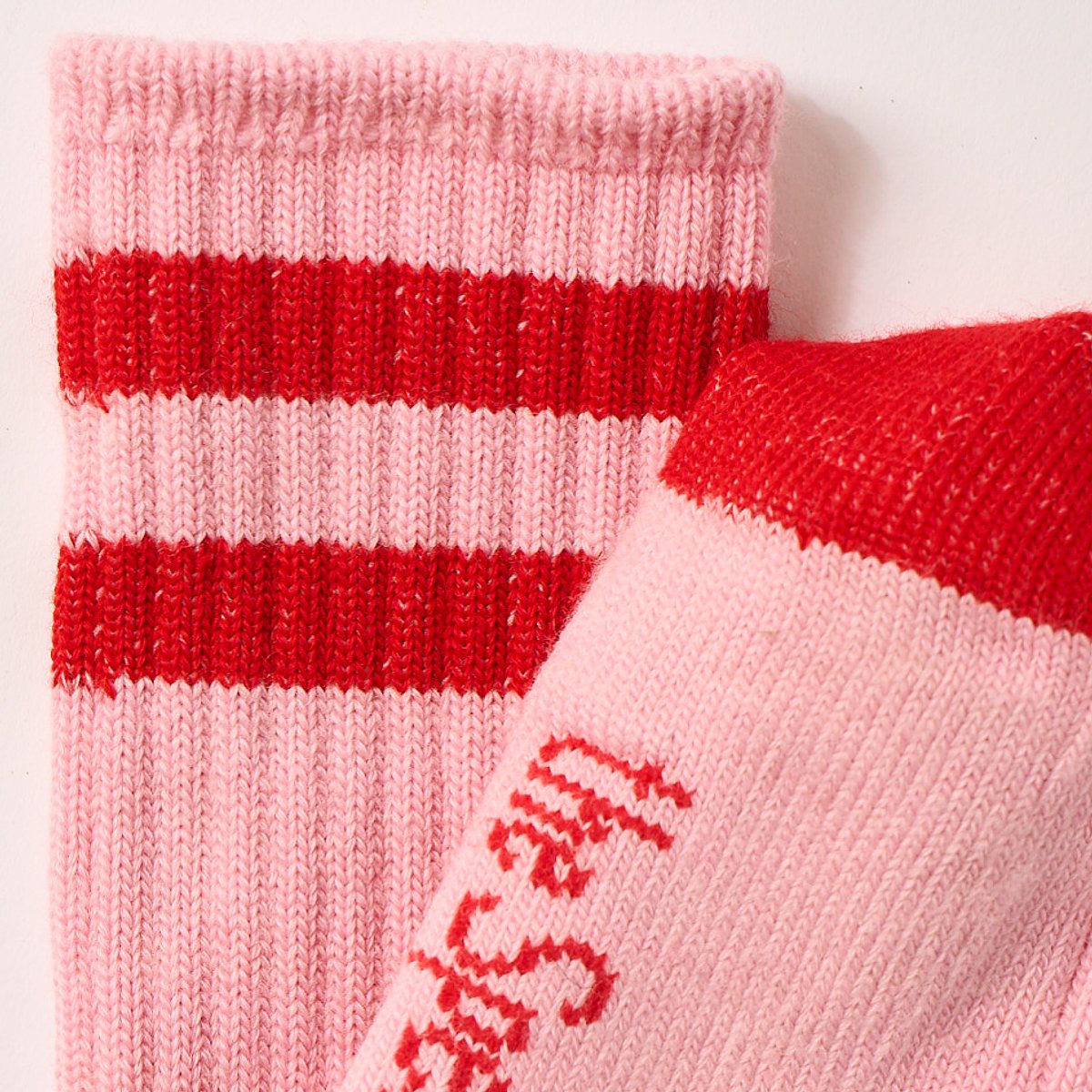 Matakana merino rib sock with stripe