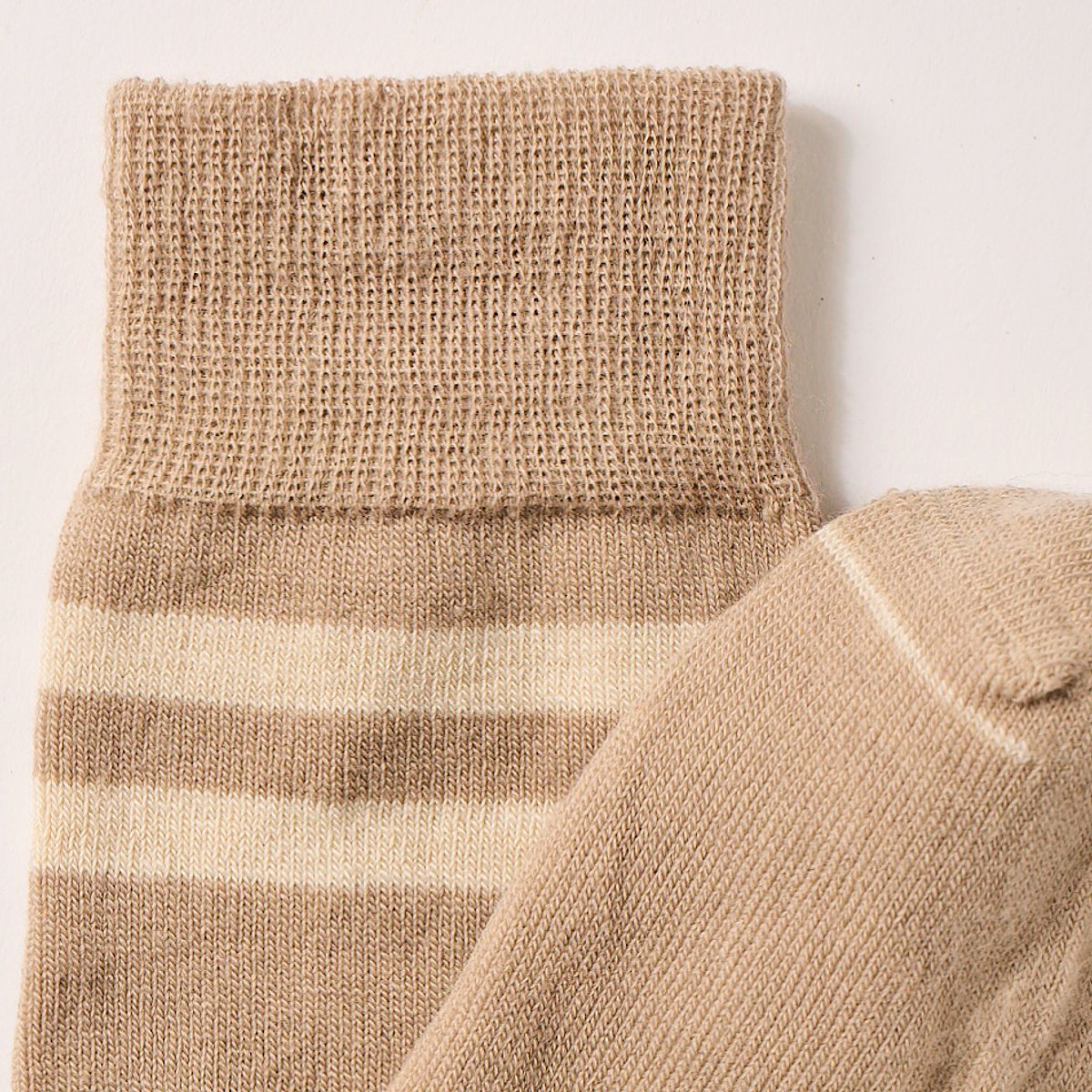 Journey merino sock with stripe