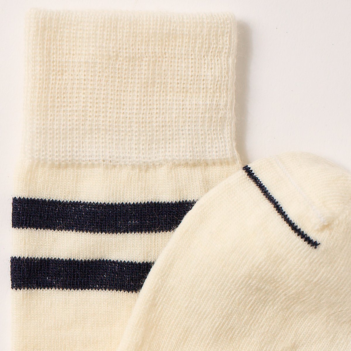 Journey merino sock with stripe